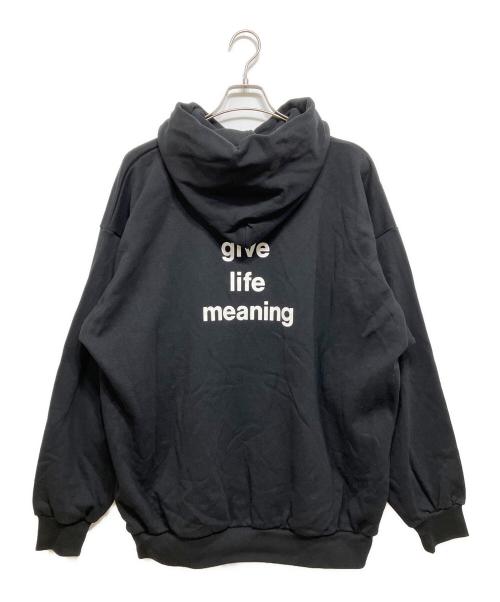 DESCENDANT（ディセンダント）DESCENDANT (ディセンダント) CACHALOT HOODY ブラック サイズ:4の古着・服飾アイテム
