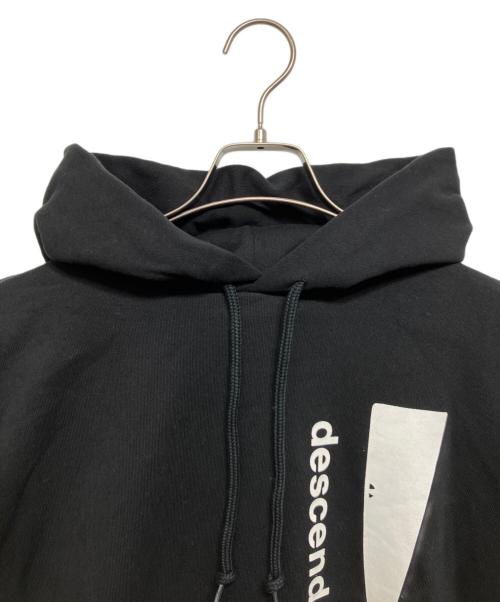 DESCENDANT（ディセンダント）DESCENDANT (ディセンダント) CACHALOT HOODY ブラック サイズ:4の古着・服飾アイテム