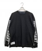 DESCENTEデサント）の古着「DIRT ORGANIC COTTON LS」｜ブラック