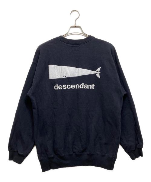 DESCENDANT（ディセンダント）DESCENDANT (ディセンダント) CACHALOT CREW NECK ネイビー サイズ:2の古着・服飾アイテム