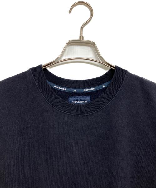 DESCENDANT（ディセンダント）DESCENDANT (ディセンダント) CACHALOT CREW NECK ネイビー サイズ:2の古着・服飾アイテム