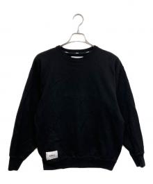 WTAPS（ダブルタップス）の古着「クルーネックスウェット」｜ブラック