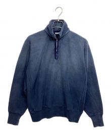 A.PRESSE（アプレッセ）の古着「Vintage Half Zip Sweatshirt」｜ネイビー