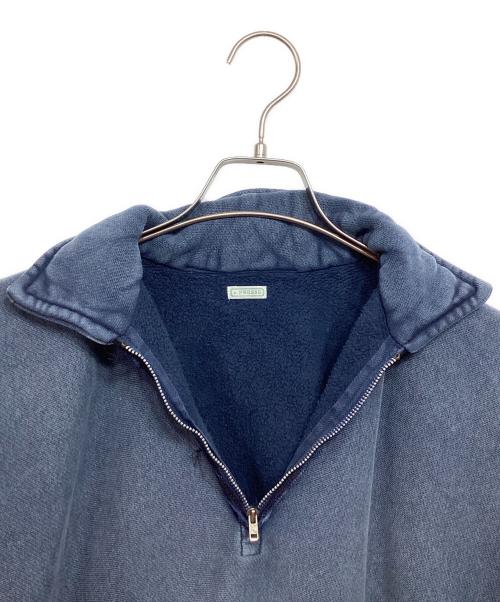 A.PRESSE（アプレッセ）A.PRESSE (アプレッセ) Vintage Half Zip Sweatshirt ネイビー サイズ:3の古着・服飾アイテム