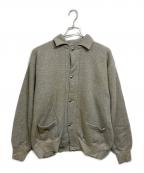 A.PRESSEアプレッセ）の古着「Vintage Sweat Cardigan」｜グレー