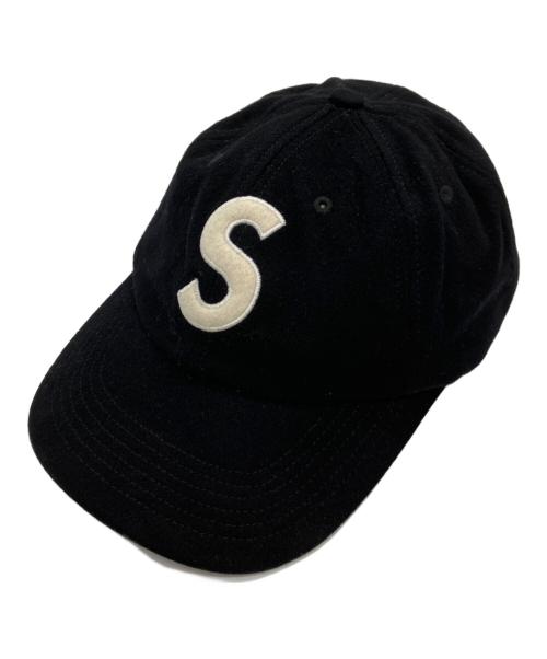 SUPREME（シュプリーム）Supreme (シュプリーム) Sロゴ6パネルウールキャップ ブラック サイズ:無しの古着・服飾アイテム
