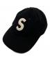 Supreme（シュプリーム）の古着「Sロゴ6パネルウールキャップ」｜ブラック