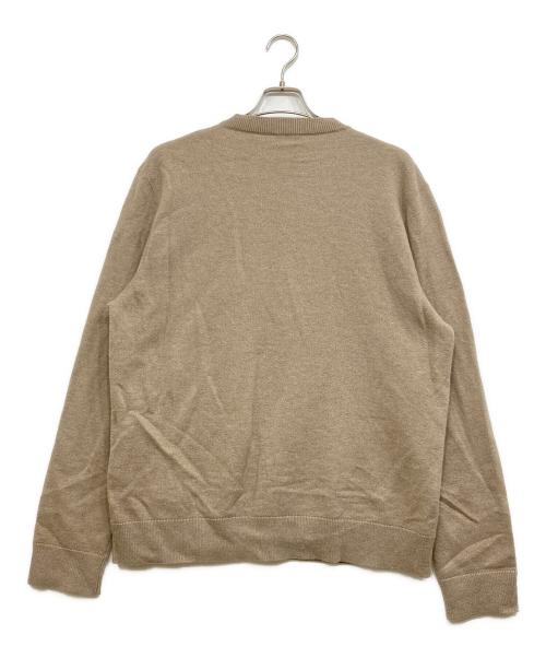 dunhill（ダンヒル）dunhill (ダンヒル) カシミヤニット ベージュ サイズ:XLの古着・服飾アイテム
