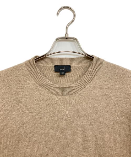 dunhill（ダンヒル）dunhill (ダンヒル) カシミヤニット ベージュ サイズ:XLの古着・服飾アイテム