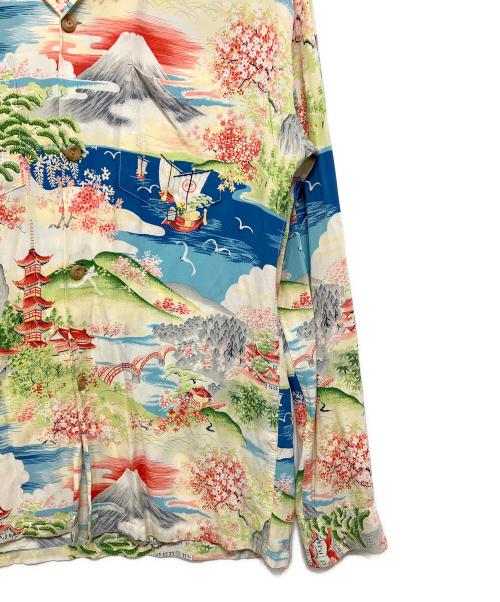 Sun Surf（サンサーフ）Sun Surf (サンサーフ) 和柄アロハシャツ マルチカラー サイズ:Sの古着・服飾アイテム