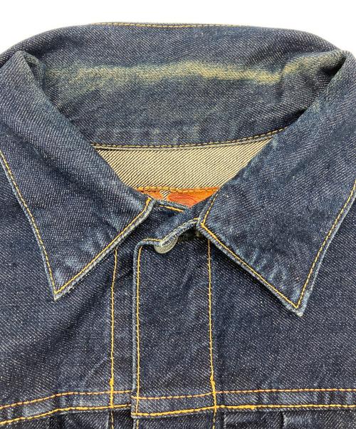 Evisu Jeans（エヴィスジーンズ）Evisu Jeans (エヴィスジーンズ) デニムジャケット インディゴ サイズ:38の古着・服飾アイテム