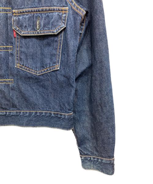 Evisu Jeans（エヴィスジーンズ）Evisu Jeans (エヴィスジーンズ) デニムジャケット インディゴ サイズ:38の古着・服飾アイテム