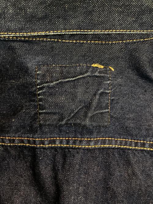 Evisu Jeans（エヴィスジーンズ）Evisu Jeans (エヴィスジーンズ) デニムジャケット インディゴ サイズ:38の古着・服飾アイテム