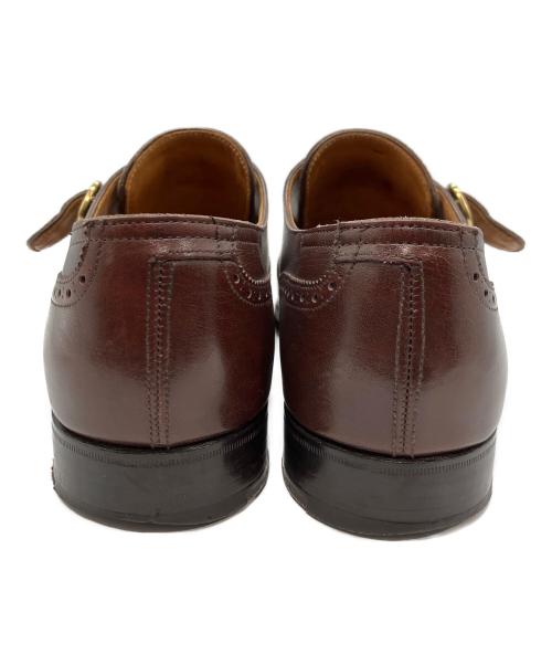 JOHN LOBB（ジョンロブ）JOHN LOBB (ジョンロブ) モンクストラップシューズ ブラウン サイズ:8Eの古着・服飾アイテム