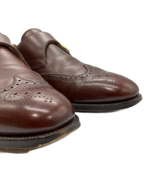JOHN LOBB（ジョンロブ）JOHN LOBB (ジョンロブ) モンクストラップシューズ ブラウン サイズ:8Eの古着・服飾アイテム