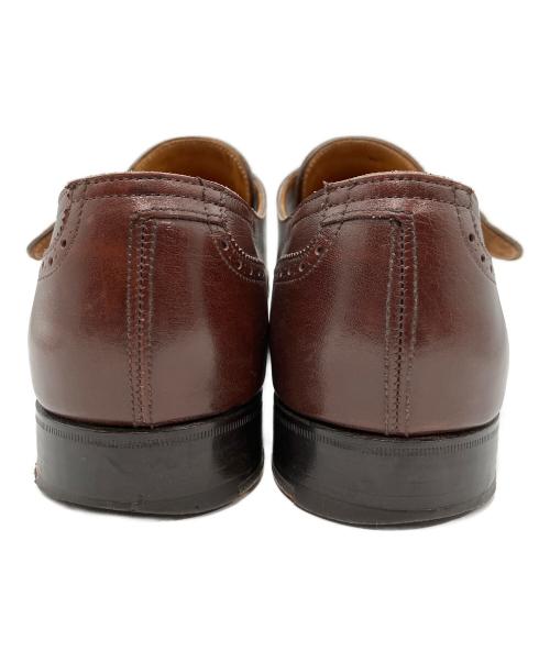 JOHN LOBB（ジョンロブ）JOHN LOBB (ジョンロブ) モンクストラップシューズ ブラウン サイズ:8Eの古着・服飾アイテム