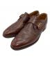 JOHN LOBB（ジョンロブ）の古着「モンクストラップシューズ」｜ブラウン