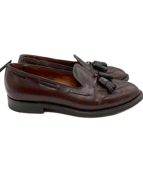 Alden（オールデン）ALDEN (オールデン) BEAUTY&YOUTH (ビューティーアンドユース) 別注タッセルローファー ブラウン サイズ:8 1/2の古着・服飾アイテム