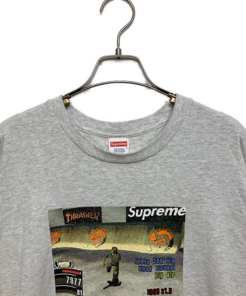 SUPREME（シュプリーム）SUPREME (シュプリーム) THRASHER (スラッシャー) Game Tee グレー サイズ:Lの古着・服飾アイテム