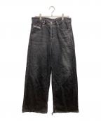 DIESELディーゼル）の古着「D-RISE Relaxed Jeans」｜ブラック