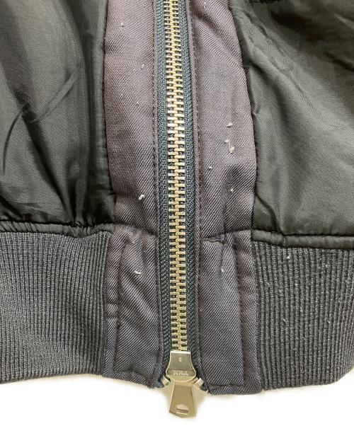 MAISON SPECIAL（メゾンスペシャル）MAISON SPECIAL (メゾンスペシャル) シャンブレーウールMA-1 ネイビー サイズ:2の古着・服飾アイテム