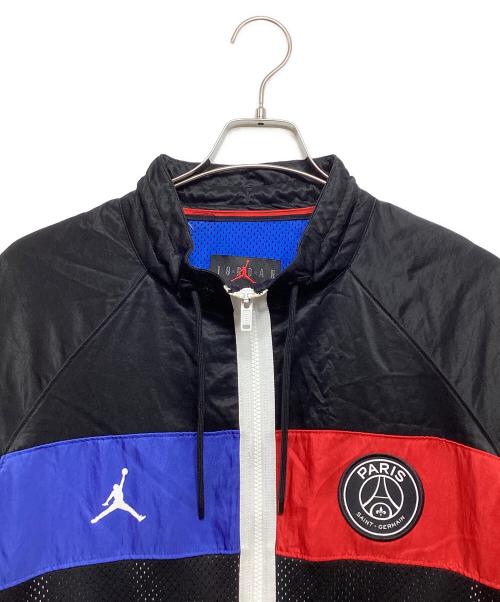 JORDAN（ジョーダン）JORDAN (ジョーダン) PARIS SAINT-GERMAIN (パリサンジェルマン) トラックジャケット ブラック サイズ:Mの古着・服飾アイテム