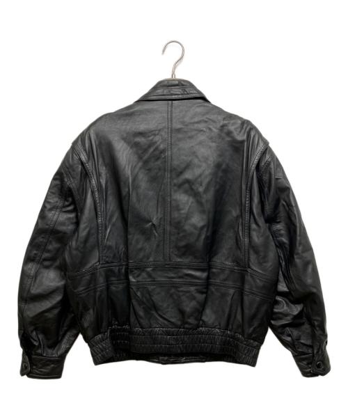 BALLY（バリー）BALLY (バリー) レザージャケット ブラック サイズ:48の古着・服飾アイテム