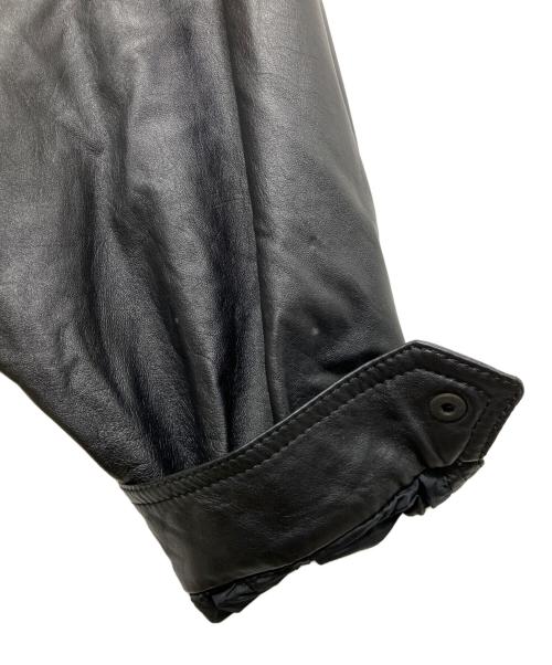 BALLY（バリー）BALLY (バリー) レザージャケット ブラック サイズ:48の古着・服飾アイテム