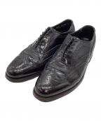 Florsheimフローシャイム）の古着「ヴィンテージ ウィングチップシューズ」｜ブラック