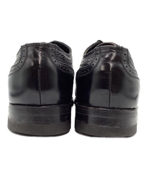 Florsheim（フローシャイム）Florsheim (フローシャイム) ヴィンテージ ウィングチップシューズ ブラック サイズ:7　1/2の古着・服飾アイテム