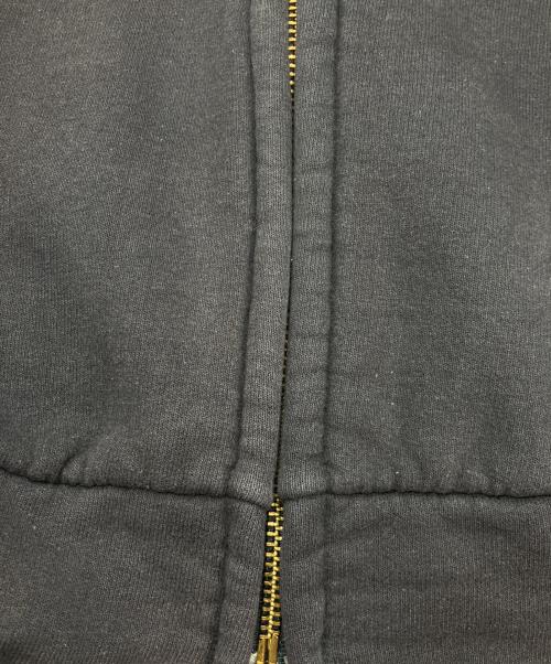 CarHartt（カーハート）CarHartt (カーハート) 裏サーマル ジップアップパーカー ブラック サイズ:Mの古着・服飾アイテム