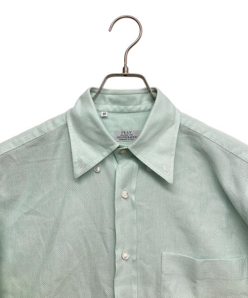 FRAY（フライ）FRAY (フライ) ボタンダウンシャツ グリーン サイズ:40の古着・服飾アイテム