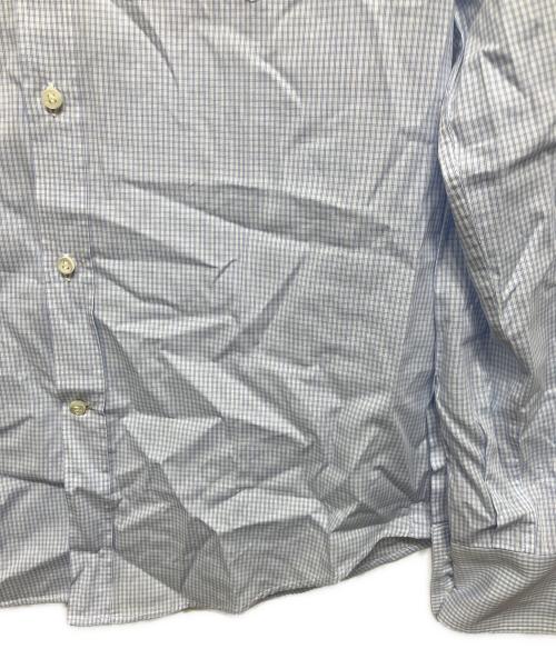 BRUNELLO CUCINELLI（ブルネロクチネリ）BRUNELLO CUCINELLI (ブルネロクチネリ) ボタンダウンスリムフィットシャツ スカイブルー サイズ:Mの古着・服飾アイテム