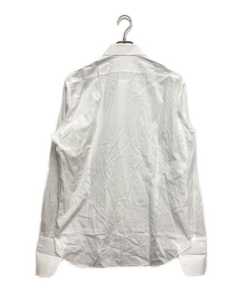 FRAY（フライ）FRAY (フライ) ワイドカラーシャツ ホワイト サイズ:17 1/2の古着・服飾アイテム