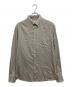 BRUNELLO CUCINELLI（ブルネロクチネリ）の古着「ボタンダウンスリムシャツ」｜ベージュ