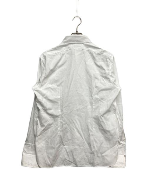 Charvet（シャルベ）Charvet (シャルベ) ワイドカラーシャツ ホワイト サイズ:無しの古着・服飾アイテム