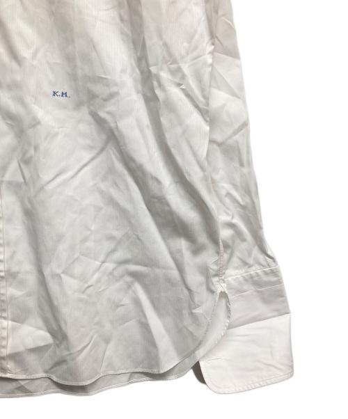 Charvet（シャルベ）Charvet (シャルベ) ワイドカラーシャツ ホワイト サイズ:無しの古着・服飾アイテム