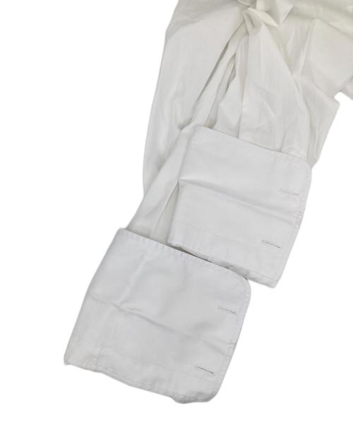 Charvet（シャルベ）Charvet (シャルベ) ワイドカラーシャツ ホワイト サイズ:無しの古着・服飾アイテム