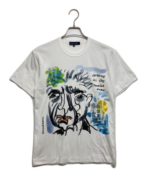COMME des GARCONS（コムデギャルソン）COMME des GARCONS (コムデギャルソン) アートプリントTシャツ ホワイト サイズ:Ｍの古着・服飾アイテム