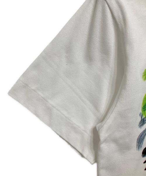 COMME des GARCONS（コムデギャルソン）COMME des GARCONS (コムデギャルソン) アートプリントTシャツ ホワイト サイズ:Ｍの古着・服飾アイテム