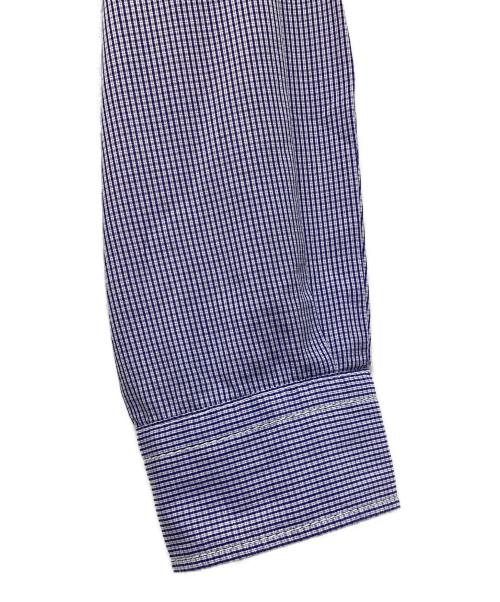 COMME des GARCONS HOMME（コムデギャルソン オム）COMME des GARCONS HOMME (コムデギャルソン オム) 切替チェックシャツ ブルー サイズ:Sの古着・服飾アイテム