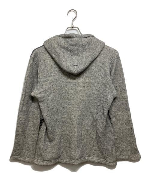 COMME des GARCONS HOMME（コムデギャルソン オム）COMME des GARCONS HOMME (コムデギャルソン オム) パッチワークジップパーカー グレー サイズ:ｓの古着・服飾アイテム