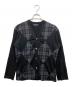 COMME des GARCONS HOMME（コムデギャルソン オム）の古着「パッチワークカーディガン」｜ブラック