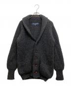 COMME des GARCONS HOMMEコムデギャルソン オム）の古着「ショールカラーカーディガン」｜ブラック