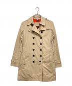 BURBERRY BRITバーバリーブリット）の古着「BANAPDIOTES トレンチコート」｜ベージュ
