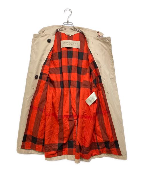 BURBERRY BRIT（バーバリーブリット）BURBERRY BRIT (バーバリーブリット) BANAPDIOTES トレンチコート ベージュ サイズ:UK12の古着・服飾アイテム