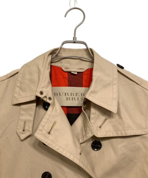 BURBERRY BRIT（バーバリーブリット）BURBERRY BRIT (バーバリーブリット) BANAPDIOTES トレンチコート ベージュ サイズ:UK12の古着・服飾アイテム