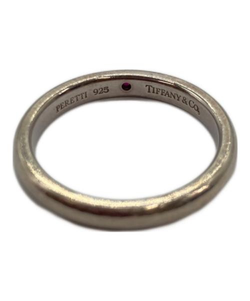 TIFFANY & Co.（ティファニー）Tiffany & Co. (ティファニー) スタッキング バンドリング シルバー×ピンク サイズ:表記なしの古着・服飾アイテム