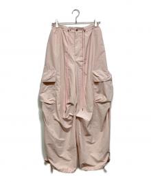 MAISON SPECIAL（メゾンスペシャル）の古着「2way Easy Work Pants」｜ピンク