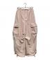 MAISON SPECIAL（メゾンスペシャル）の古着「2way Easy Work Pants」｜ピンク